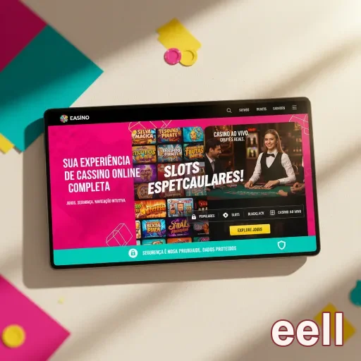 Ilustração de Slot Games: Diversão a um Clique