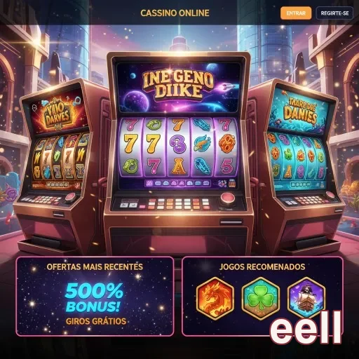 Ilustração de Acesse o cassino online eell com eficiência e segurança